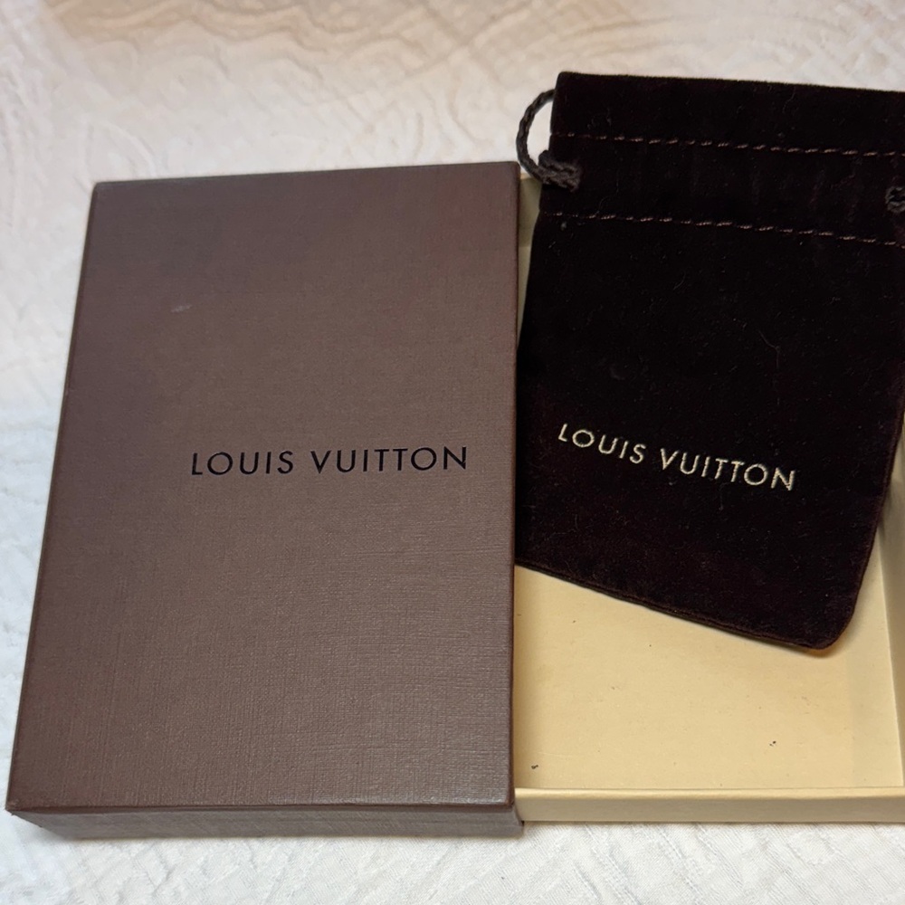 Louis Vuitton Chocolate Brown Box with jewelry pouch - Picture 3 of 10